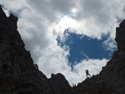 Il nostro primo bel Cimon della Bagozza (2408 m.) il 30 giugno 2013- FOTOGALLERY
